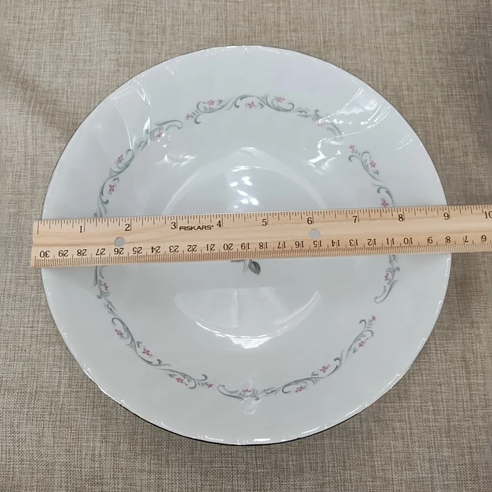 Royal Swirl Fine China Set Of 2 Round Serving Bowl 9